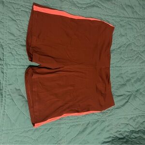 🛍️2/$25🛍️PINK Victoria's Secret Brown and Pink Athletic Shorts